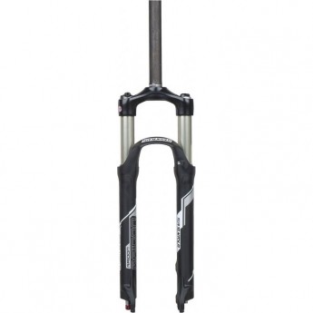 Вилка SUNTOUR SF16-RAIDON-XC RLR DS 26", матовая черная, ход 120мм